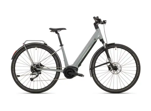 Superior eXR 6050 BLS Touring trekingový elektrobicykel Gloss Gray/Chrome Silver