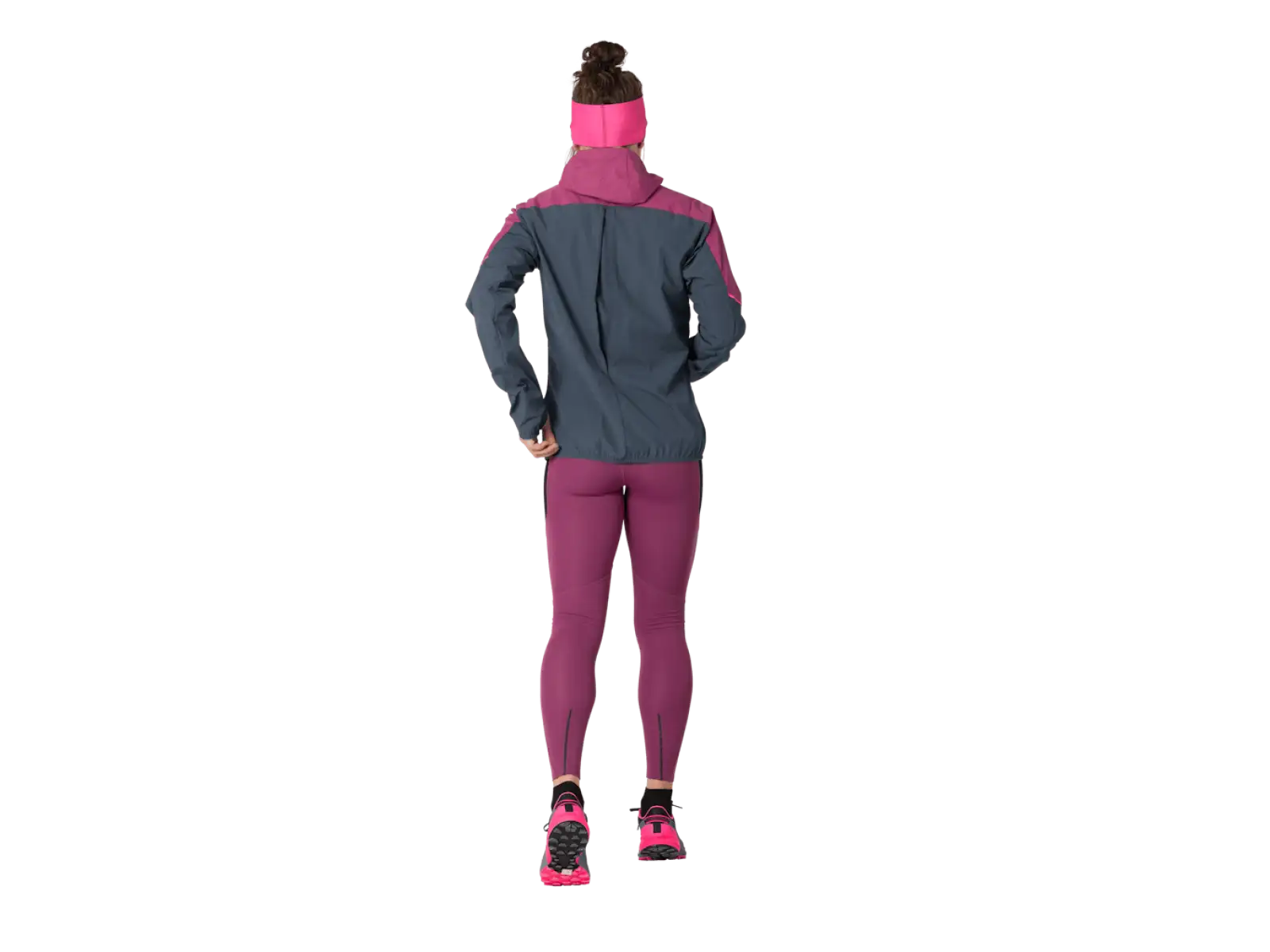 Dynafit Alpne Wind dámska bežecká bunda Magenta