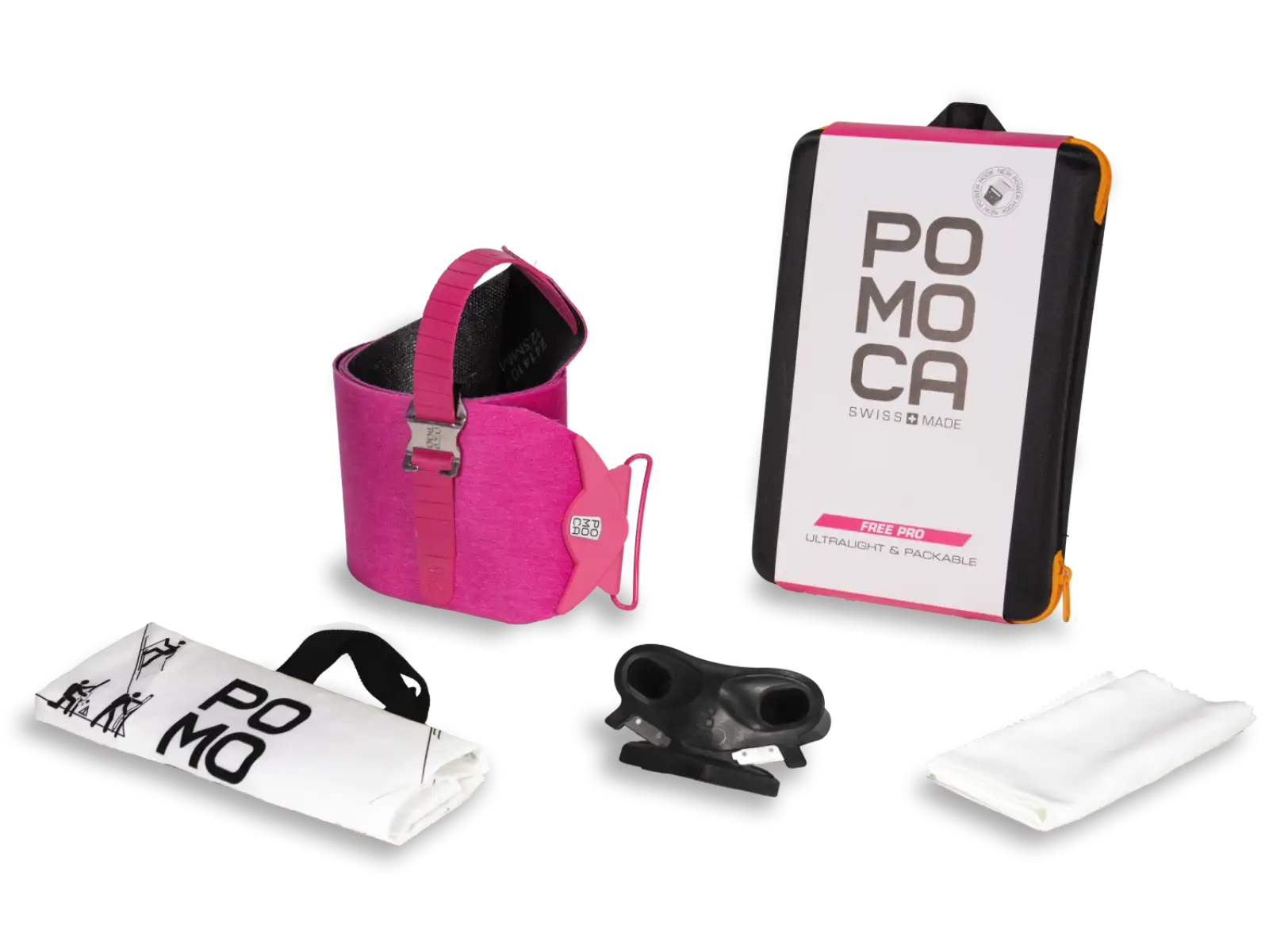 Pomoca Free Pro Ready2climb kompletný set lezeckých pásov 140mm