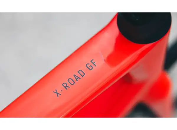 Superior X-Road 9.5 GF lesklá šedá / oranžová červená