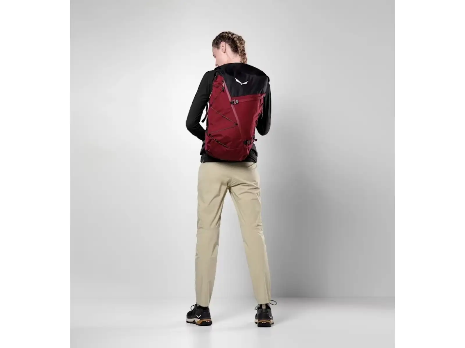 Salewa Puez dámsky batoh 32 l + 5 l Syrah/Black Out