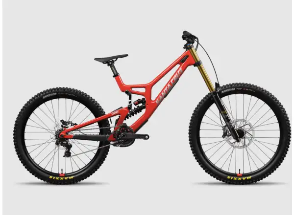 Santa Cruz V10 8 CC MX 24 Clr1 DH X01 zjazdový bicykel Red