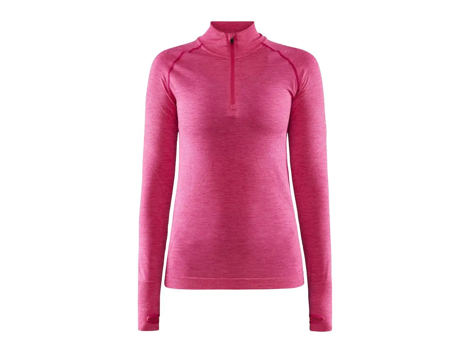 Craft CORE Dry Active Comfort Zip dámska mikina dlhý rukáv ružová
