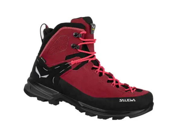 Salewa Mountain Trainer 2 Mid GTX dámske trekové topánky Red Dahlia/Black
