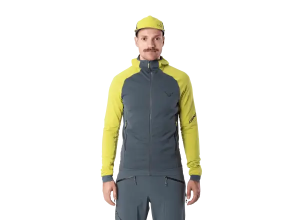 Dynafit Radical Polartec Hooded pánska bunda Golden Lime/0720