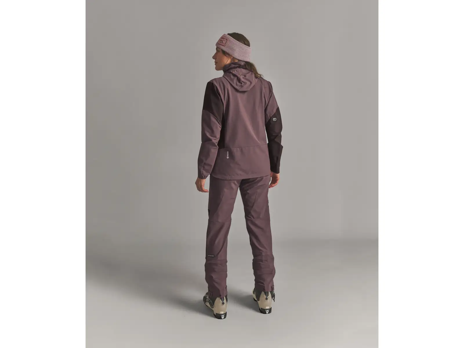 Ortovox Ortler Softshell Plus Jacket dámska softshellová bunda Chestnut