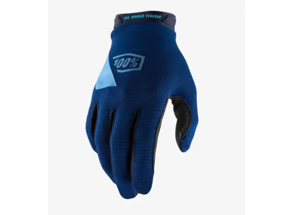100% Ridecamp pánske rukavice Navy/Slate Blue