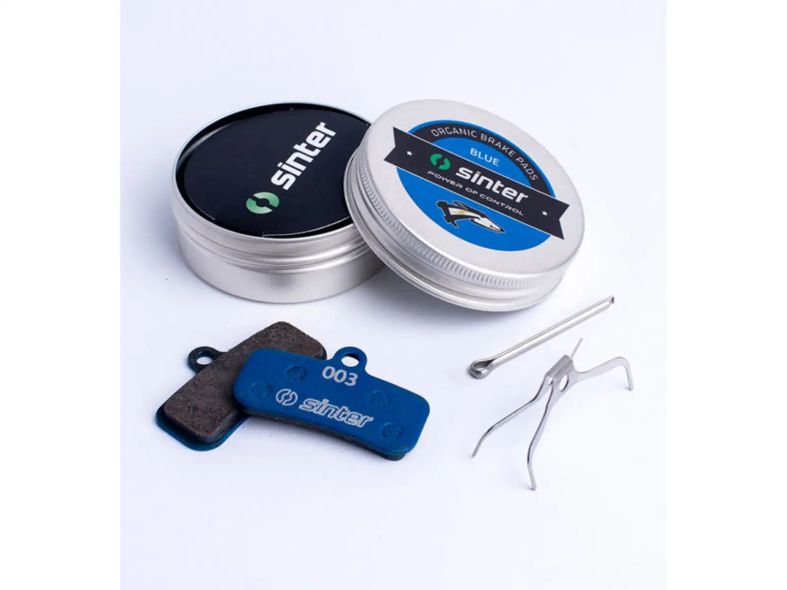Sinter Shimano D Type brzdové doštičky polymér modrá