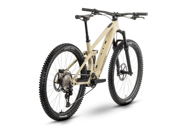 Raymon Airok Pro celoodpružený elektrobicykel Popcorn Stealth/Caramel