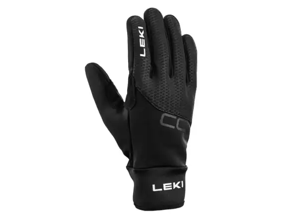 Leki CC Thermo bežecké rukavice Black