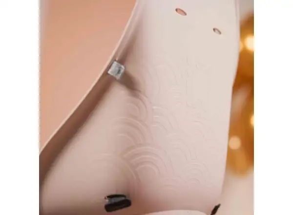 Urban Iki zadná sedačka s adaptérom a nosičom na rám SET Sakura Pink/Shinju White