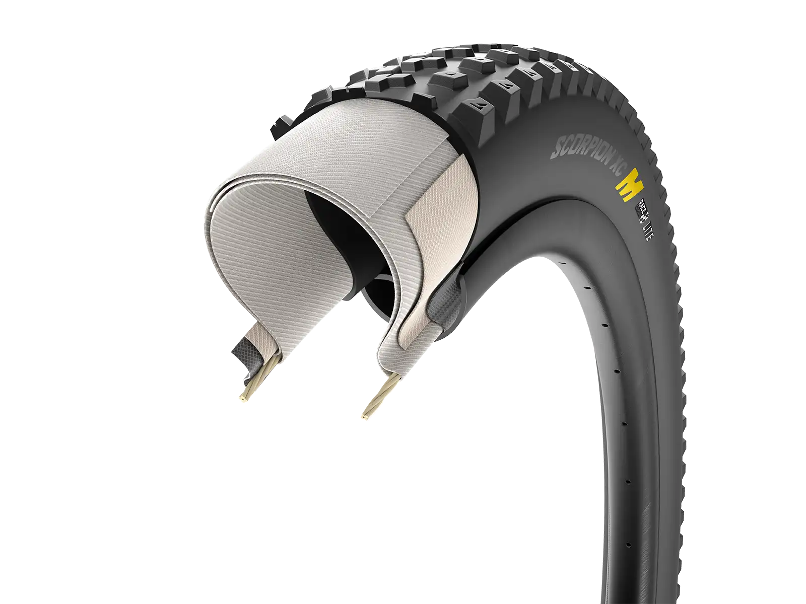 Pirelli Scorpion XC M Team Edition Lite 29x2,4" plášť kevlar strieborný