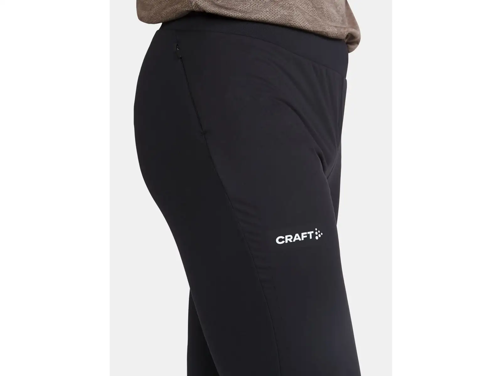Craft ADV Essence Warm Wind Tights pánske nohavice čierna
