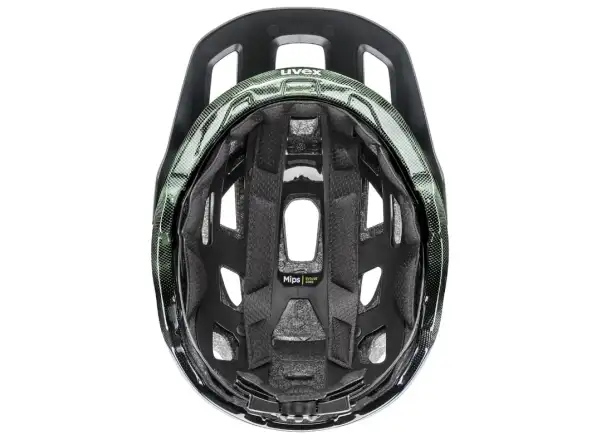 Uvex React MIPS MTB prilba Moss Green/Black Matt