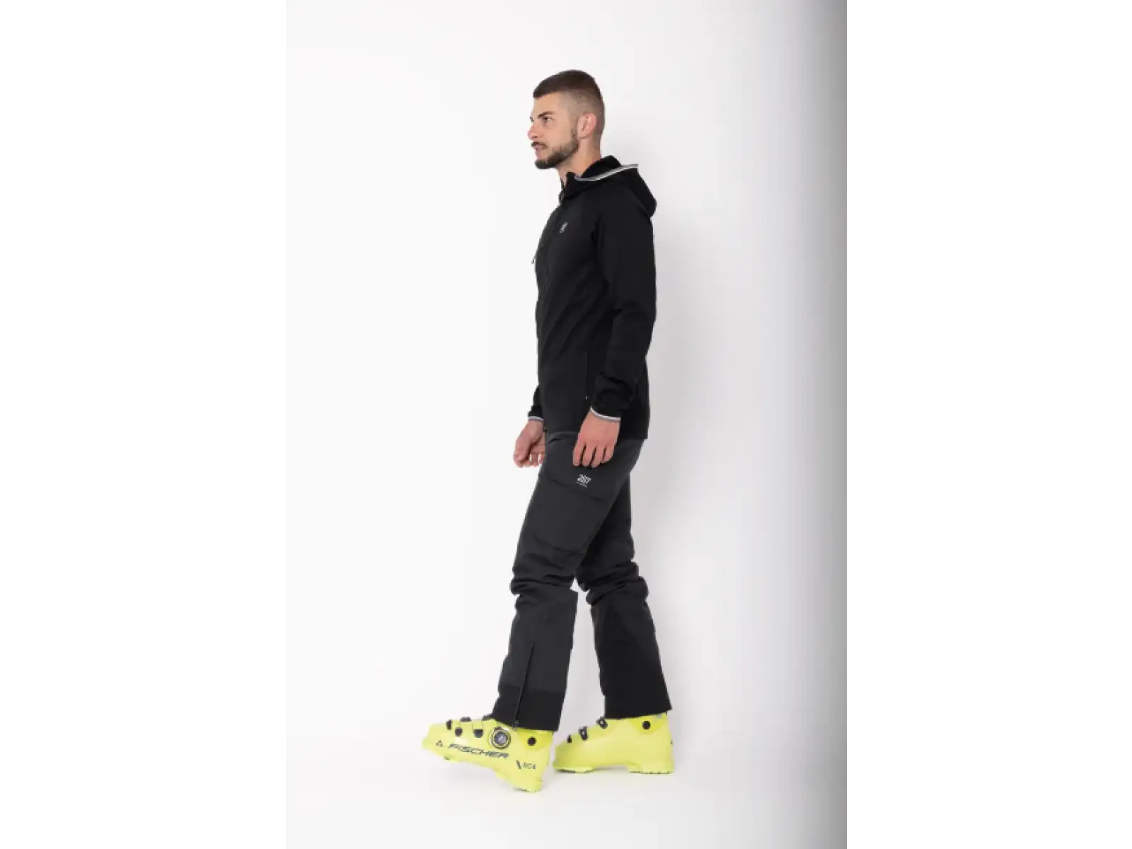 2117 of Sweden Krasse pánske lyžiarske nohavice Black