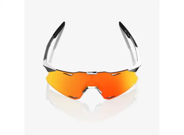 100% Hypercraft okuliare Black Chrome/HiPER Red Mirror