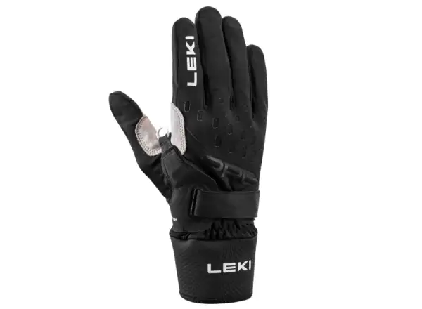 Leki PRC Premium Shark bežecké rukavice Black-Sand