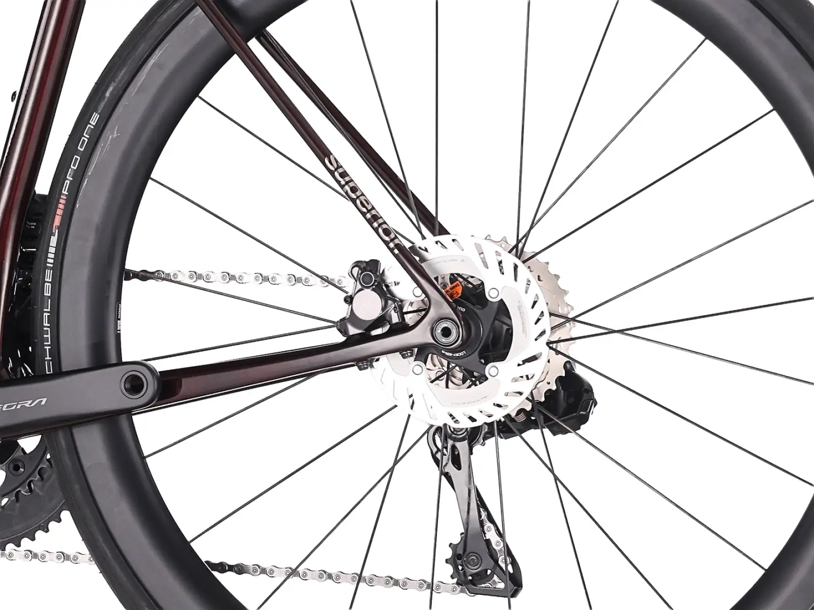 Superior RR 9.8 cestný bicykel Gloss Red/Carbon Red
