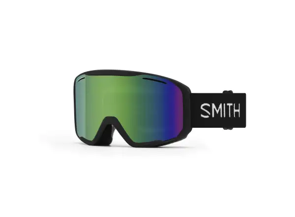 Smith Blazer lyžiarske okuliare Black / Green Sol-X Mirror