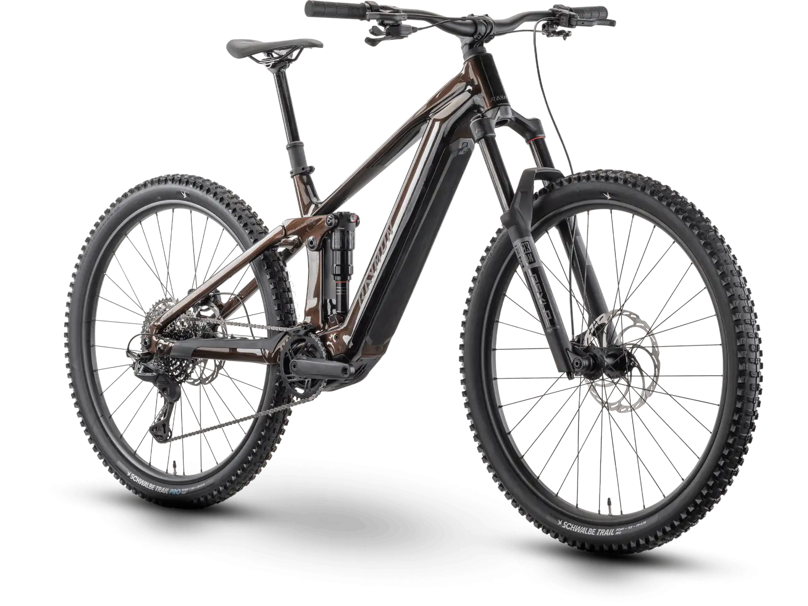 Raymon Durok Pro 29" 11s XT celoodpružený elektrobicykel Toffeebrown