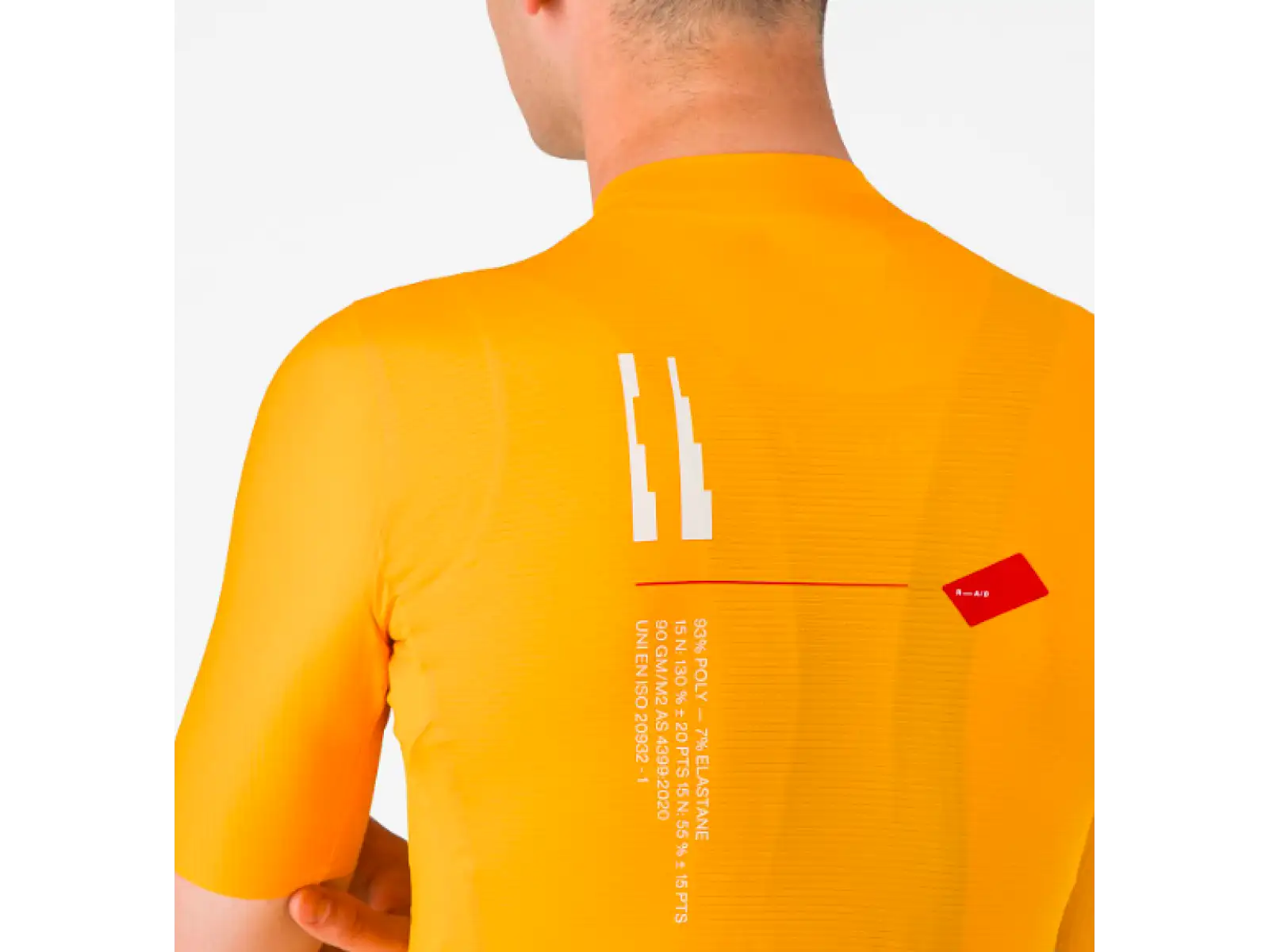 Castelli Espresso R-A/D pánsky dres krátky rukáv Vivid Orange