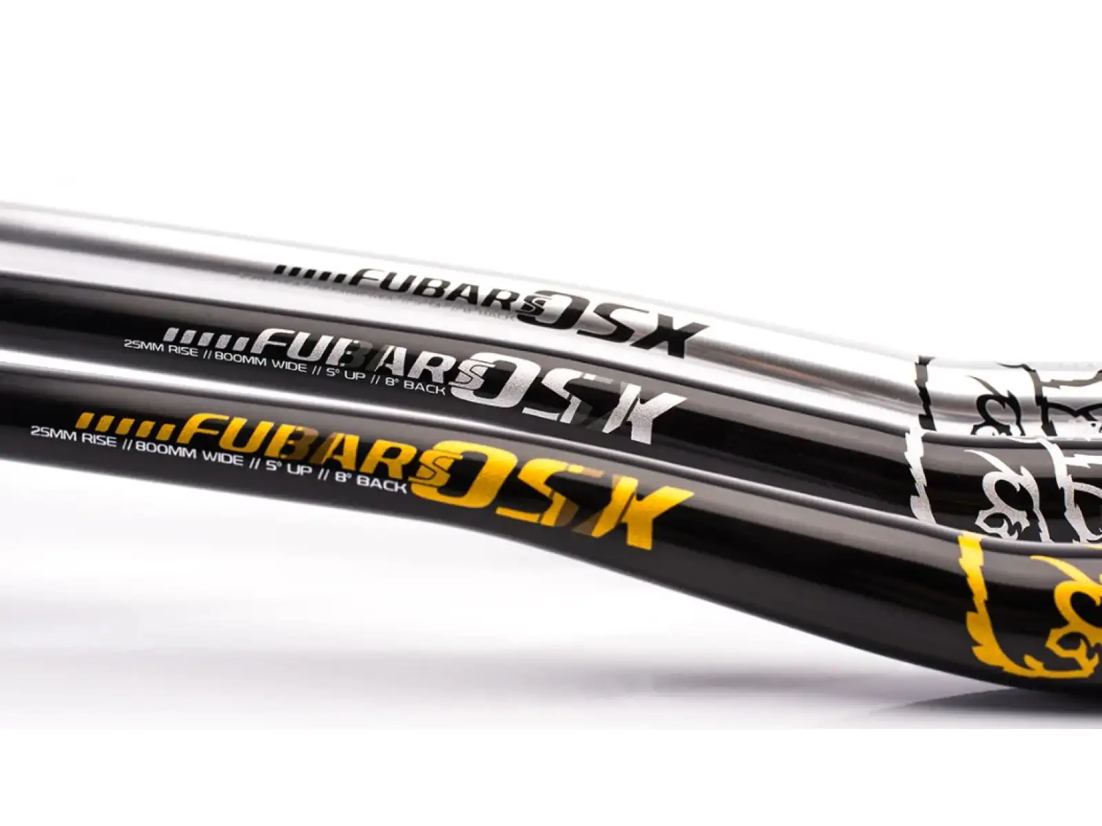 Chromag OSX LTD MTB riadidlá čierna/zlatá