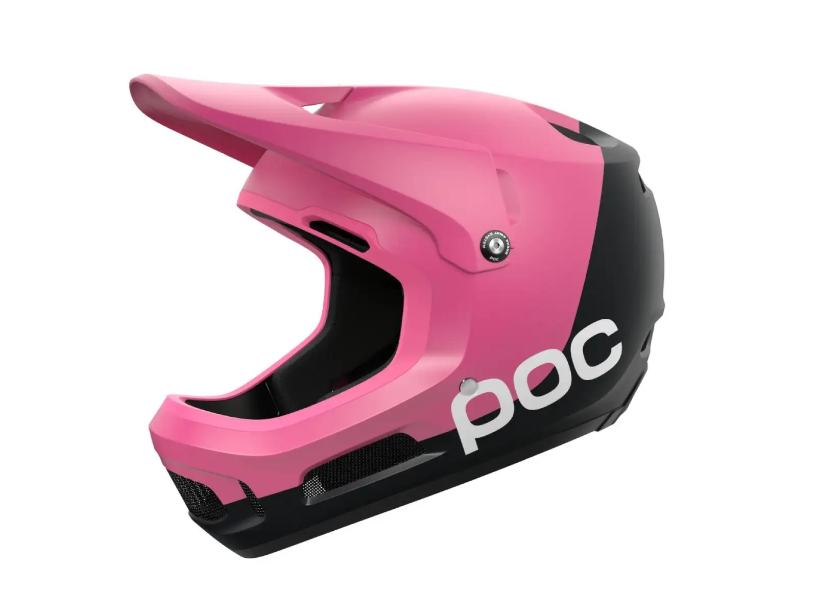 POC Coron Air MIPS cyklistická prilba Actinium Pink/Uranium Black Matt