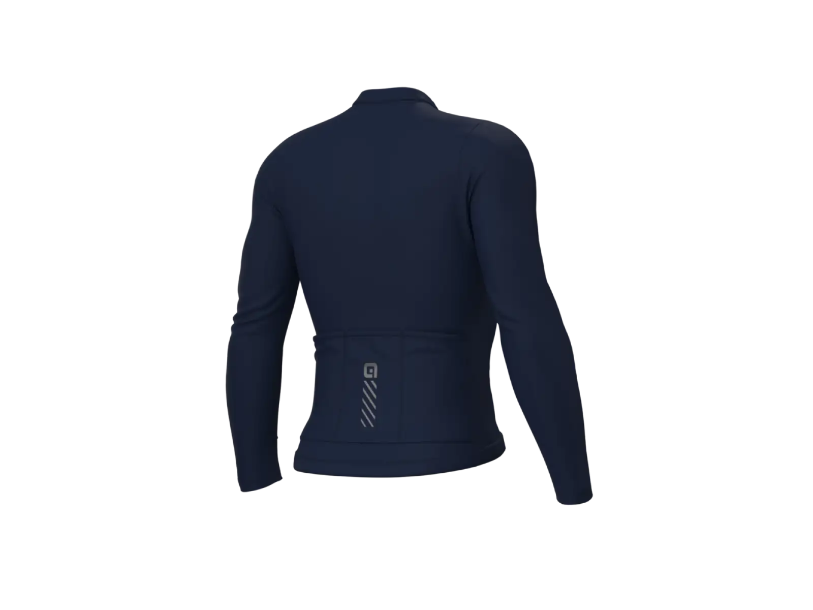 Alé Pragma Color Block pánsky cyklistický dres dlhý rukáv Navy Blue