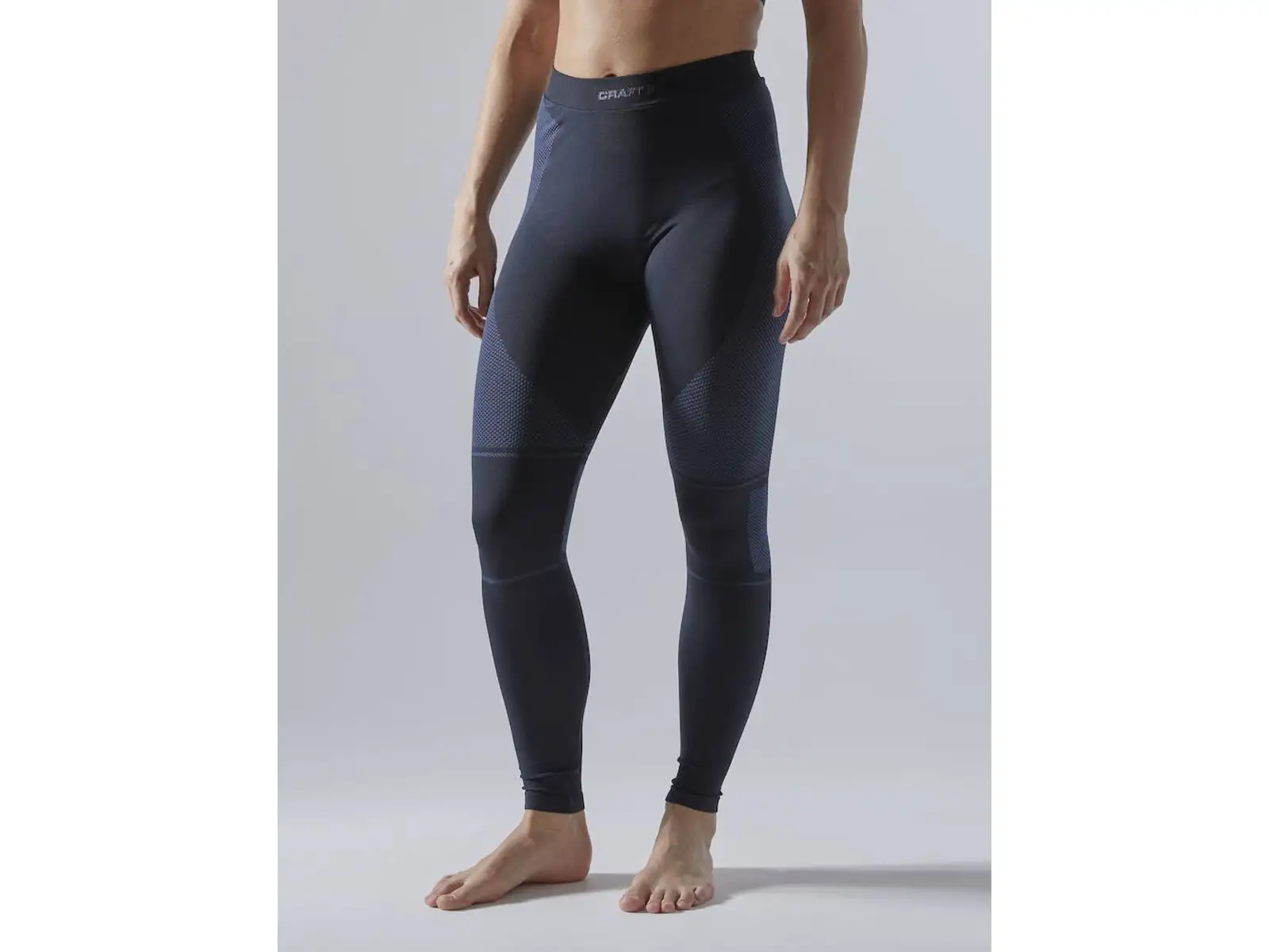 Craft Core Dry Fuseknit dámsky set tričko dlhý rukáv+nohavice čierna