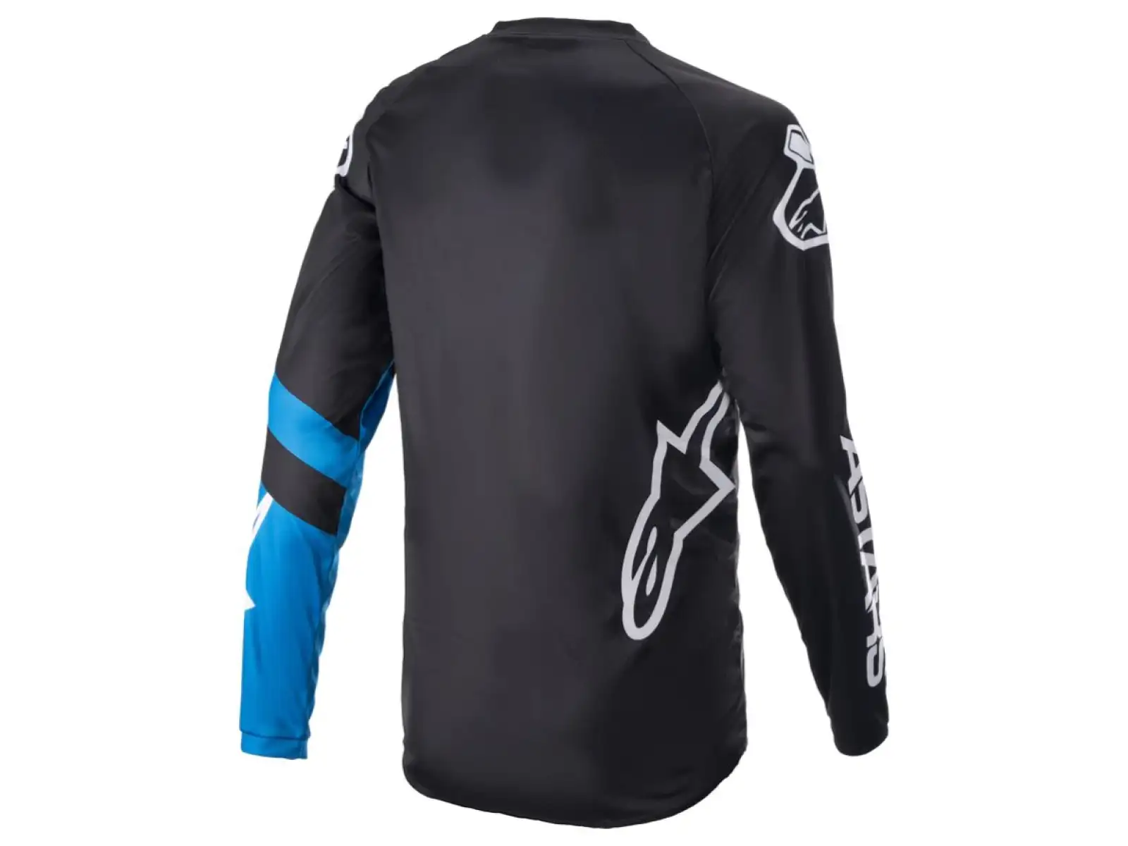 Alpinestars Racer V3 pánsky dres s dlhým rukávom Black/Bright Blue
