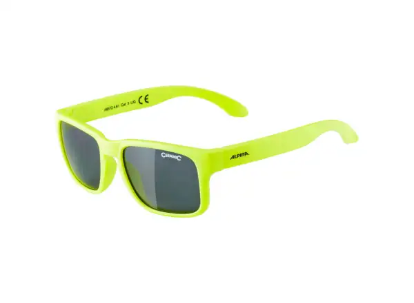 Alpina Mitzo detské okuliare Neon Yellow