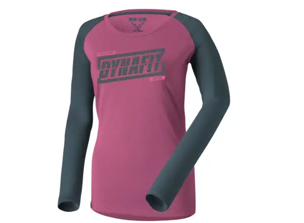 Dynafit 24/7 dámske tričko dlhý rukáv Magenta