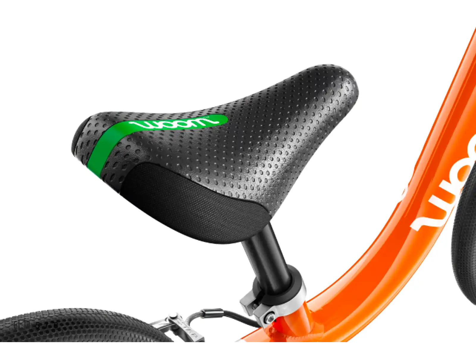 Woom 1 Flame Orange 12 detské odrážadlo
