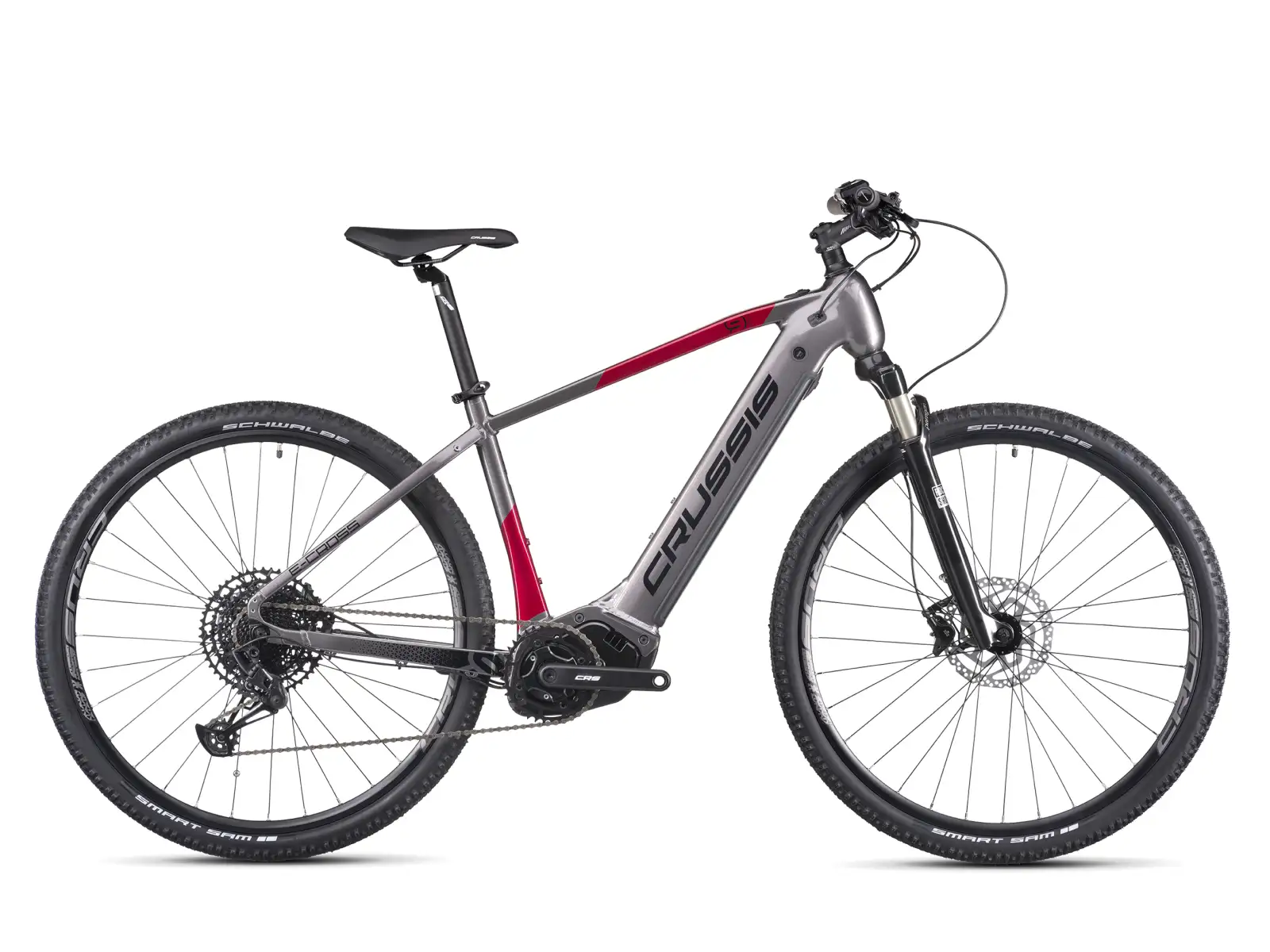 Crussis e-Cross 9.10-M (720 Wh) krosový elektrobicykel