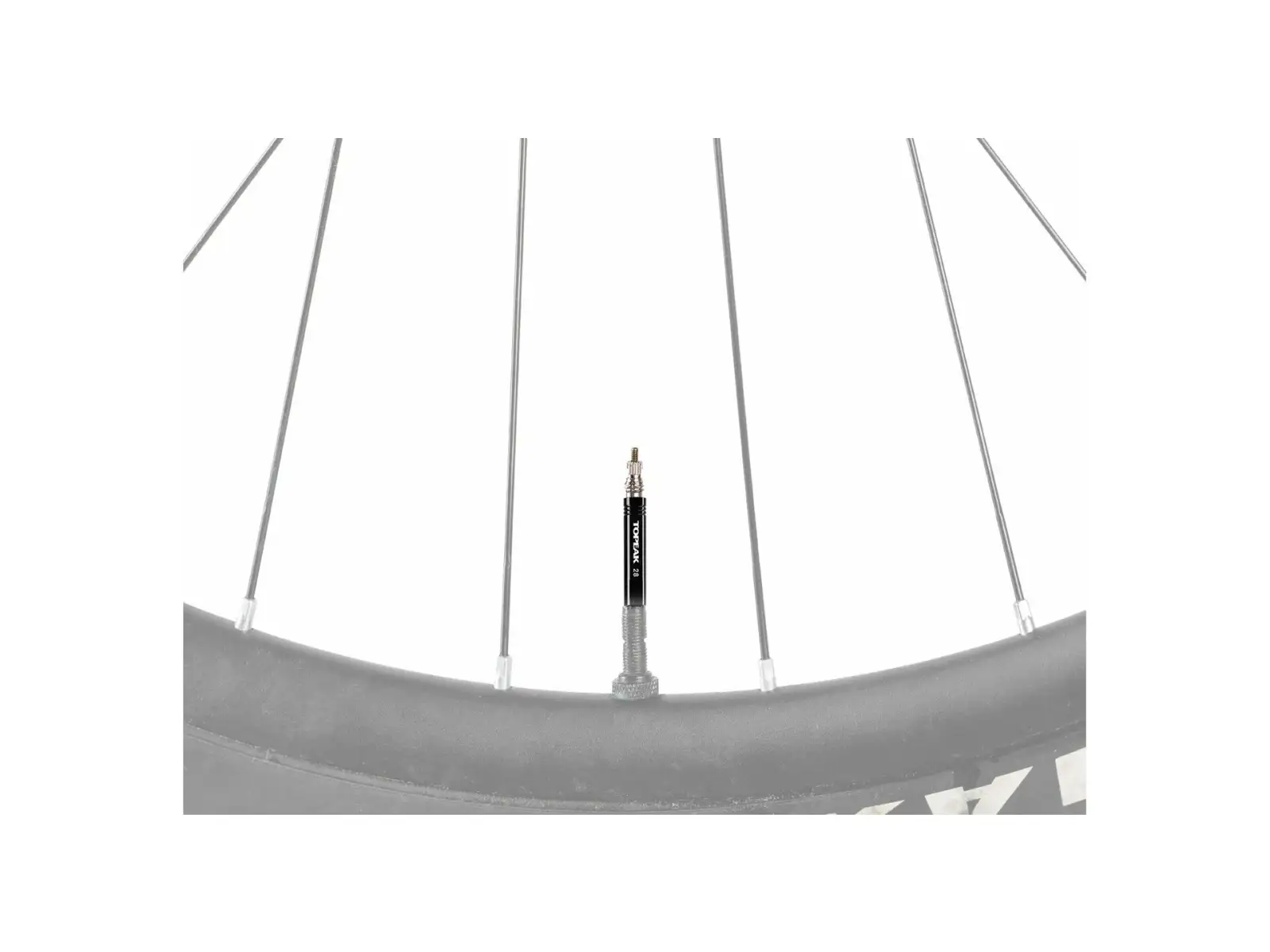Topeak Valve Extender 28 mm predĺženie ventilu čierna