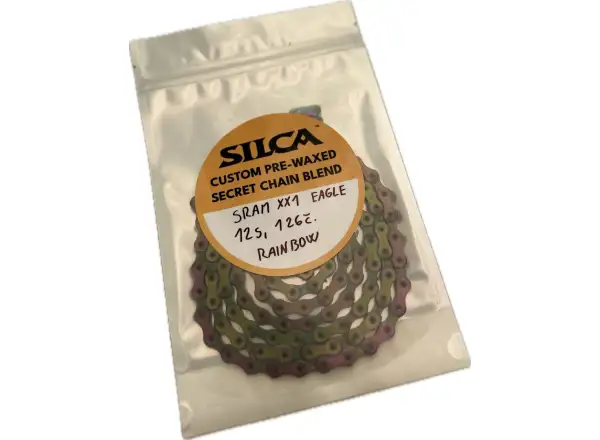 Silca voskovaná reťaz Sram XX1 Eagle 12sp. Rainbow