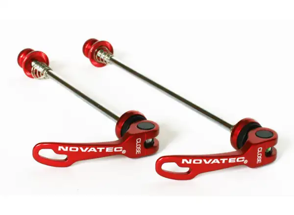 Novatec QR249 F+R sada rýchloupinákov červená