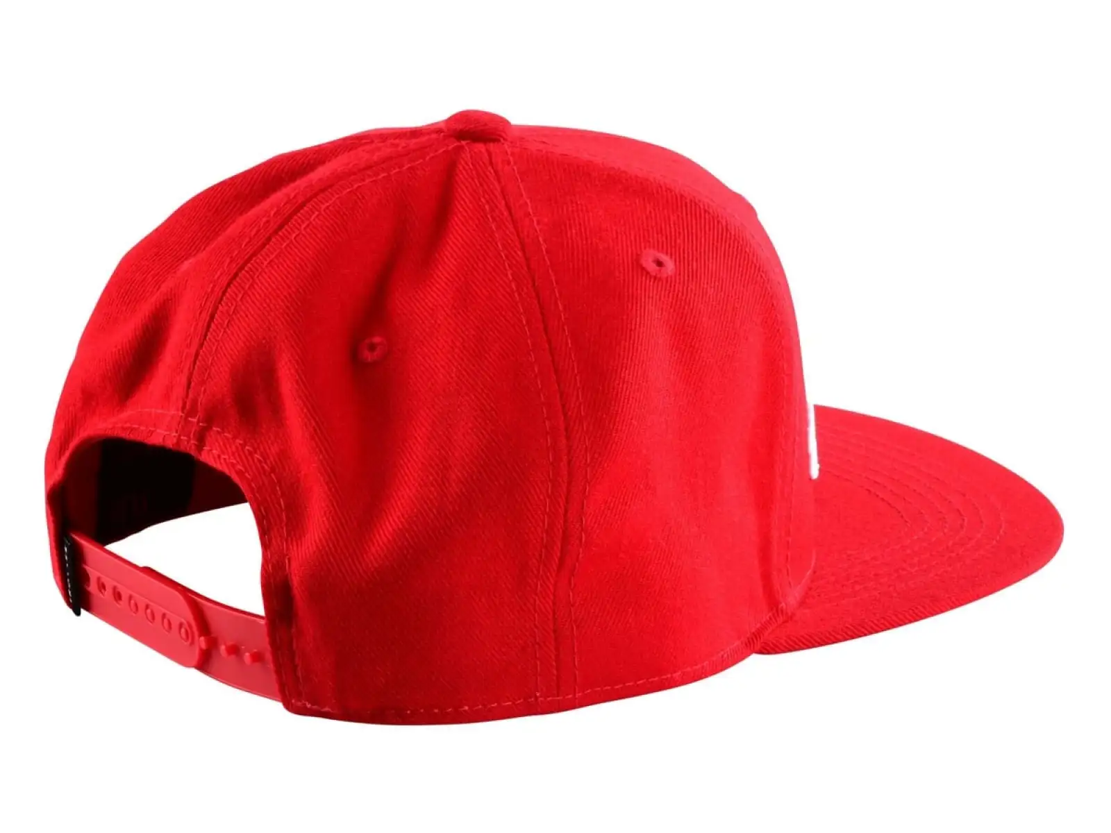 Troy Lee Designs Signature Snapback šiltovka Red/White