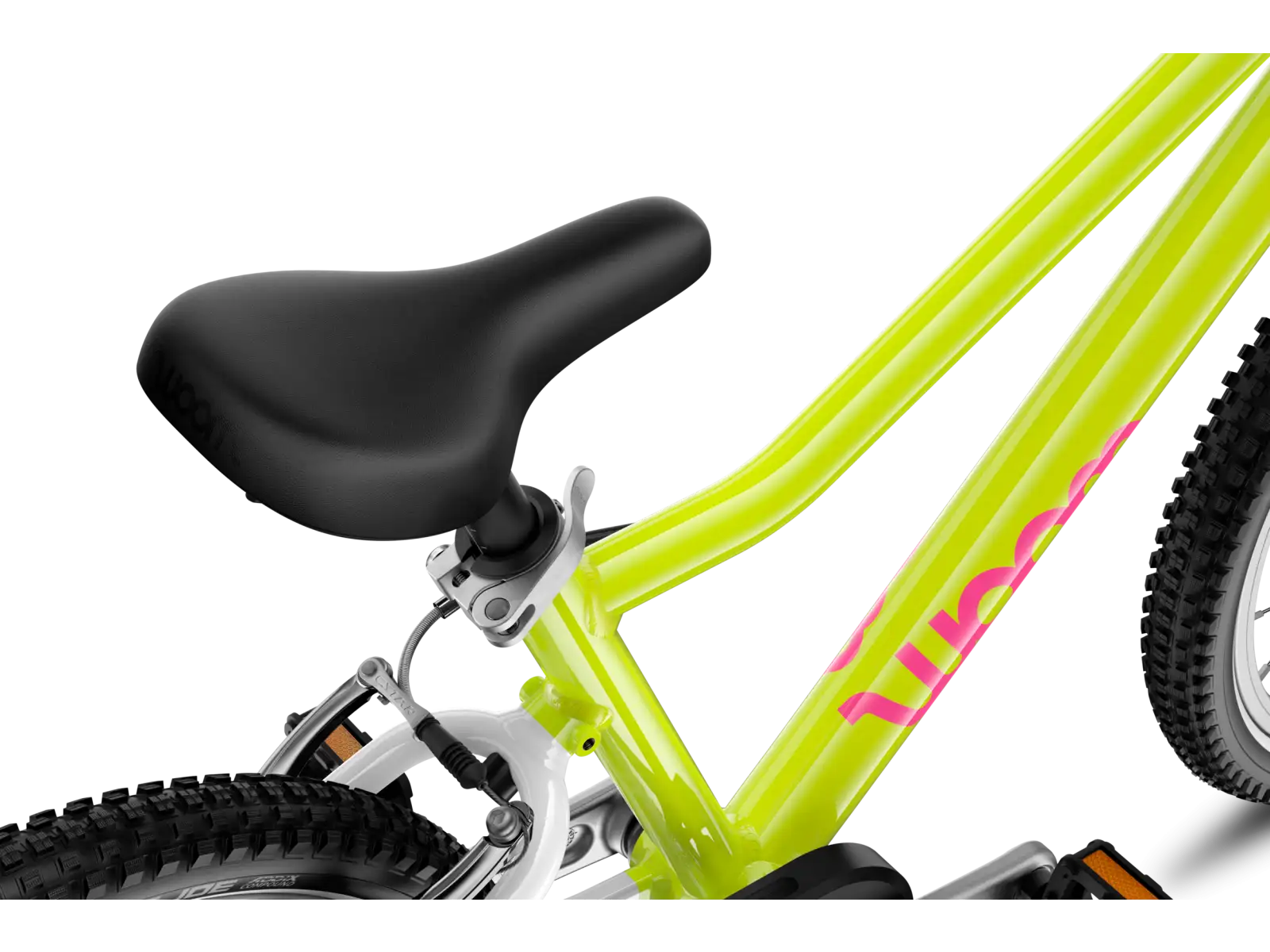 Woom GO 3 Automagic detský bicykel neon lime