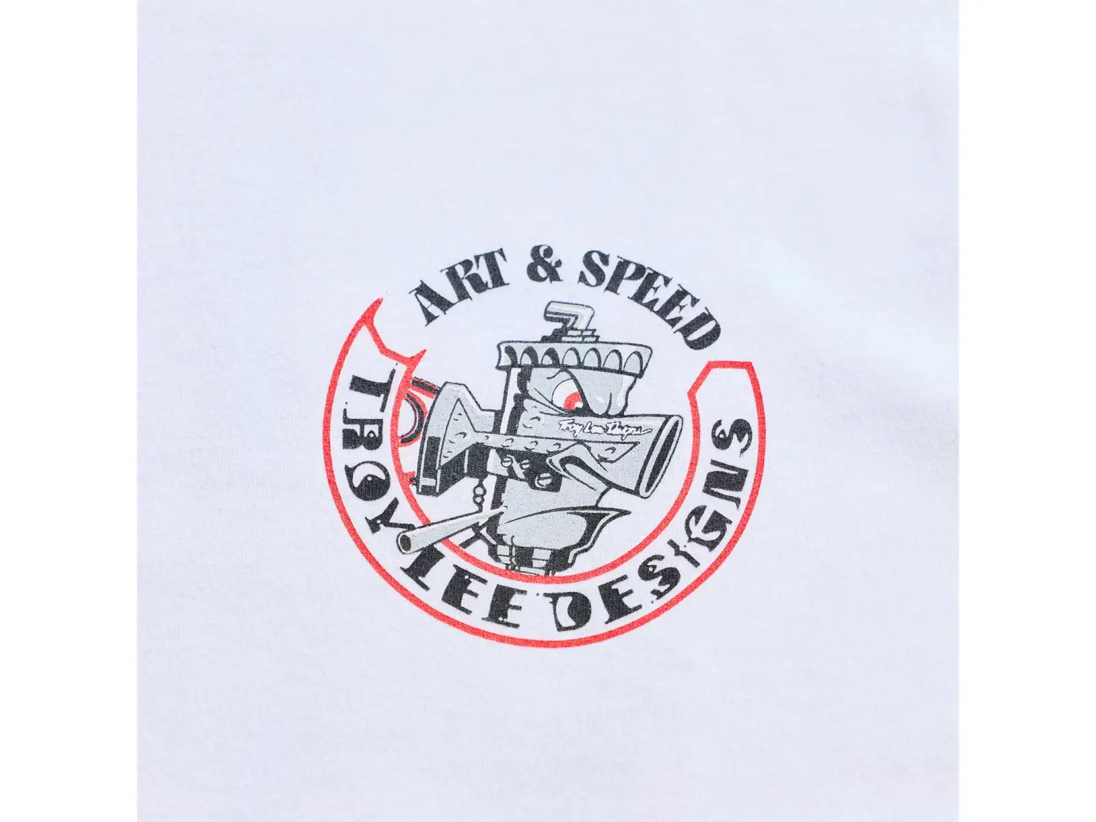 Troy Lee Designs Carb Club pánsky dres dlhý rukáv White