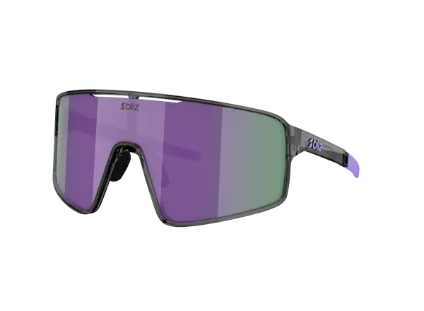 Bliz P001s slnečné okuliare Crystal Black/Grey Purple Multi