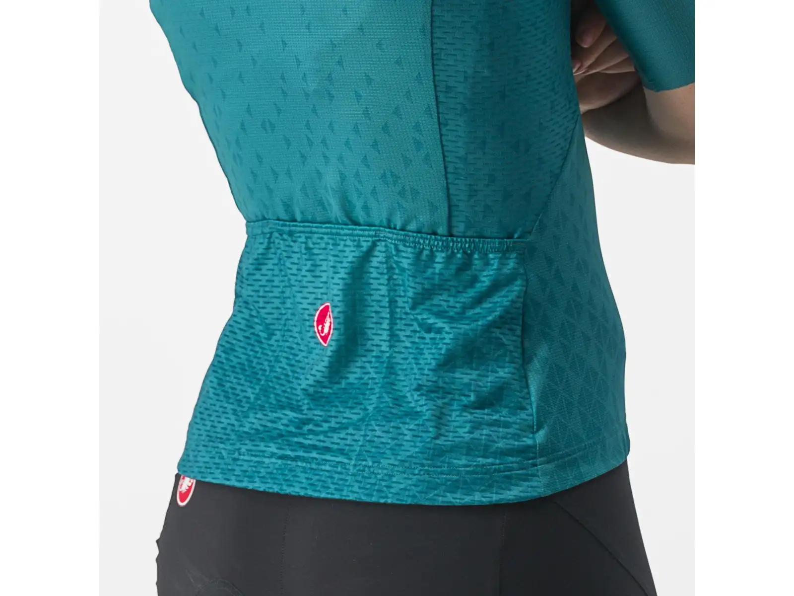 Castelli Pezzi dámsky dres krátky rukáv Quetzal Green