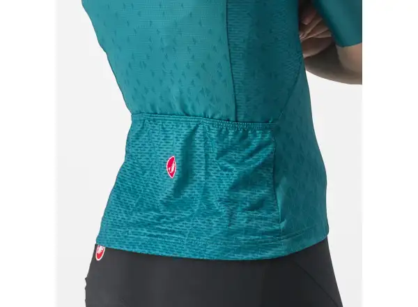 Castelli Pezzi dámsky dres krátky rukáv Quetzal Green