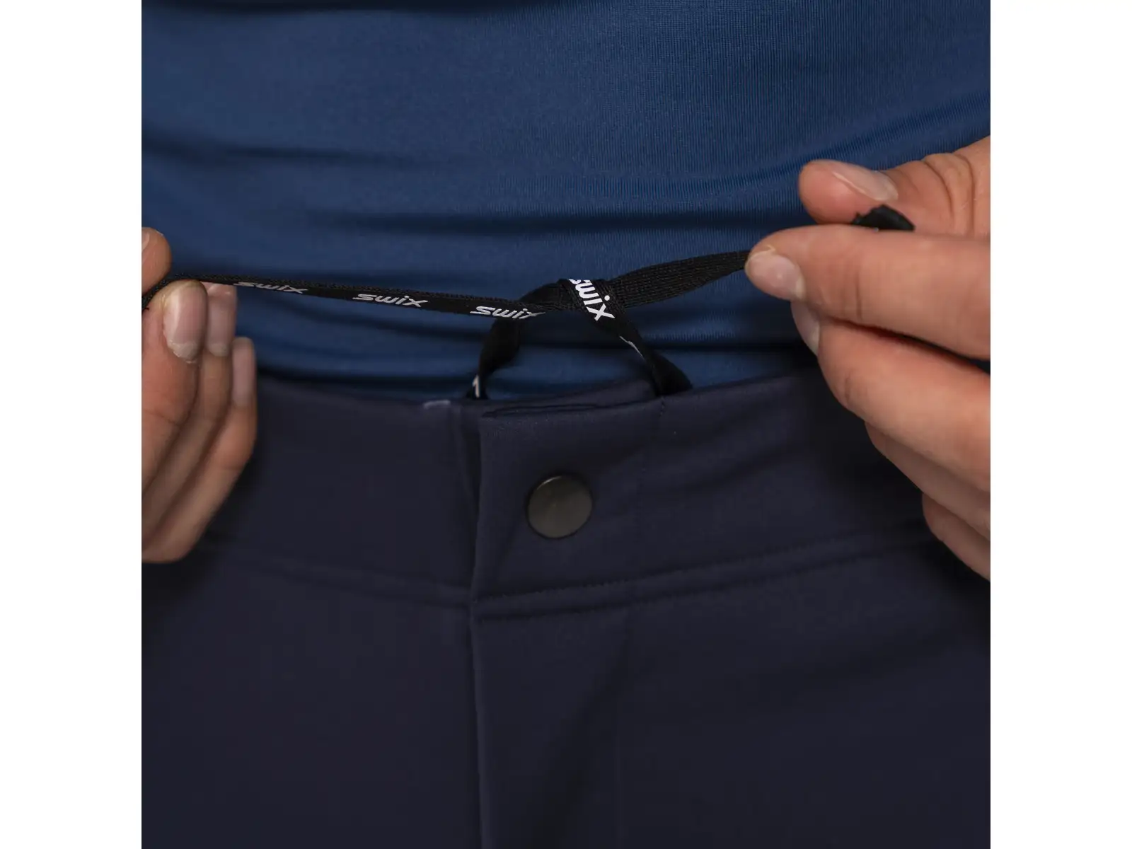 Swix Infinity Softshell pánske nohavice Navy