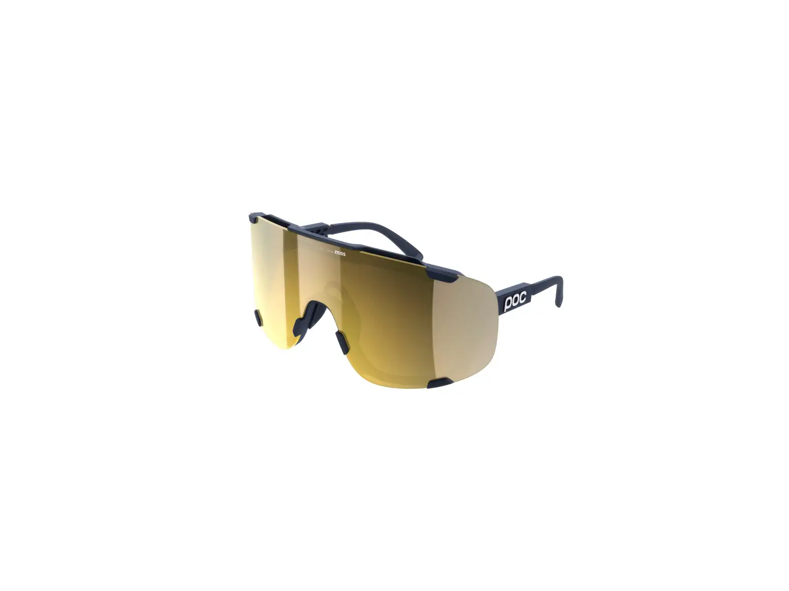 POC Devour + slnečné okuliare Apatite Navy/Clarity Road/Partly Sunny Gold