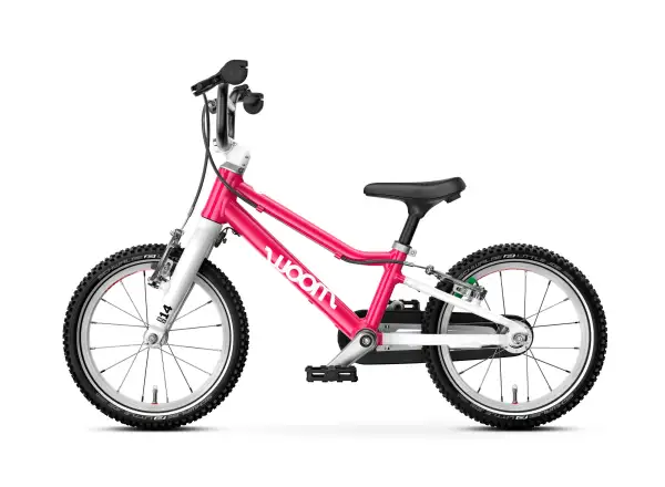 Woom GO 2 Hot Pink 14 detský bicykel