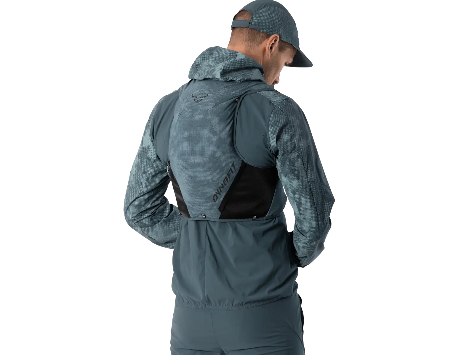Dynafit Trail 6 Reflective bežecká vesta Cinder/Smoke Blue