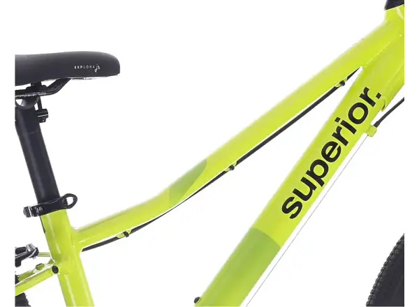 Superior RACER 24 detský bicykel Matte Radioactive Yellow