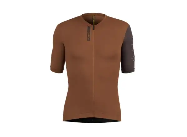 Mavic Essential pánsky dres krátky rukáv Bronze Carbone