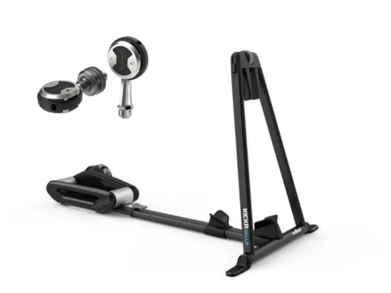 Wahoo Kickr Rollr Smart Trainer valce + Single-Sided POWRLINK pedále